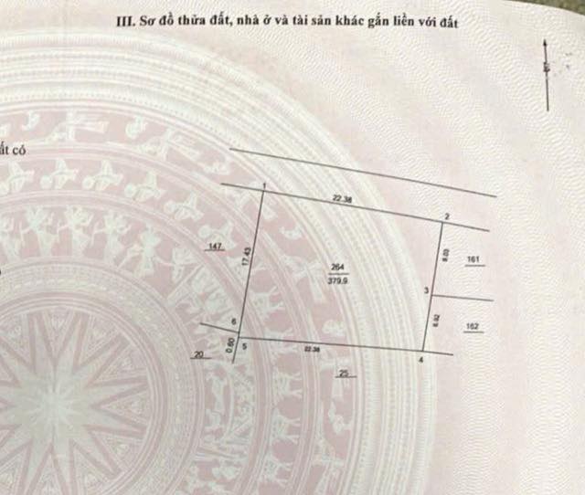 Đất thổ cư 379m² thôn Đồng Vàng, xã Phú Cát - Mặt tiền 22m chỉ 20 triệu/m²!
