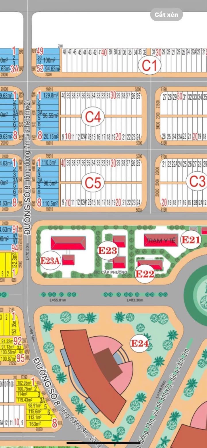 Lô đất KĐT Tây Bắc Rạch Giá 90m² giá 1.8 tỷ - Vị trí đẹp, xây dựng tự do!