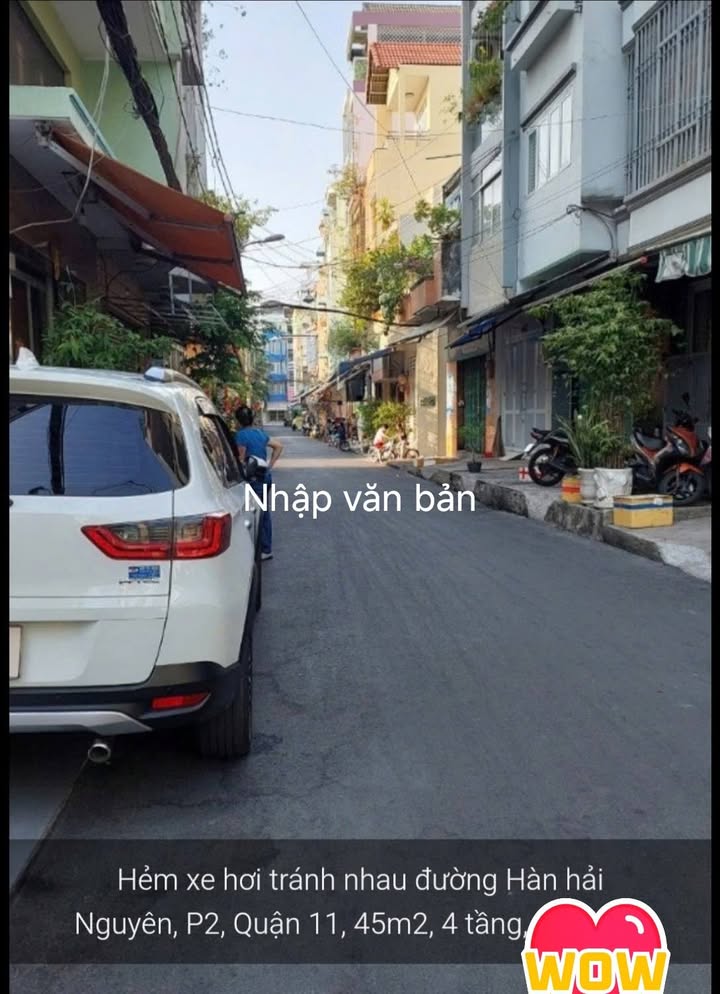 Nhà bán Quận 11, Hẻm 8M, Diện tích 45m², Giá 9.8 tỷ - Cơ hội sở hữu ngay!