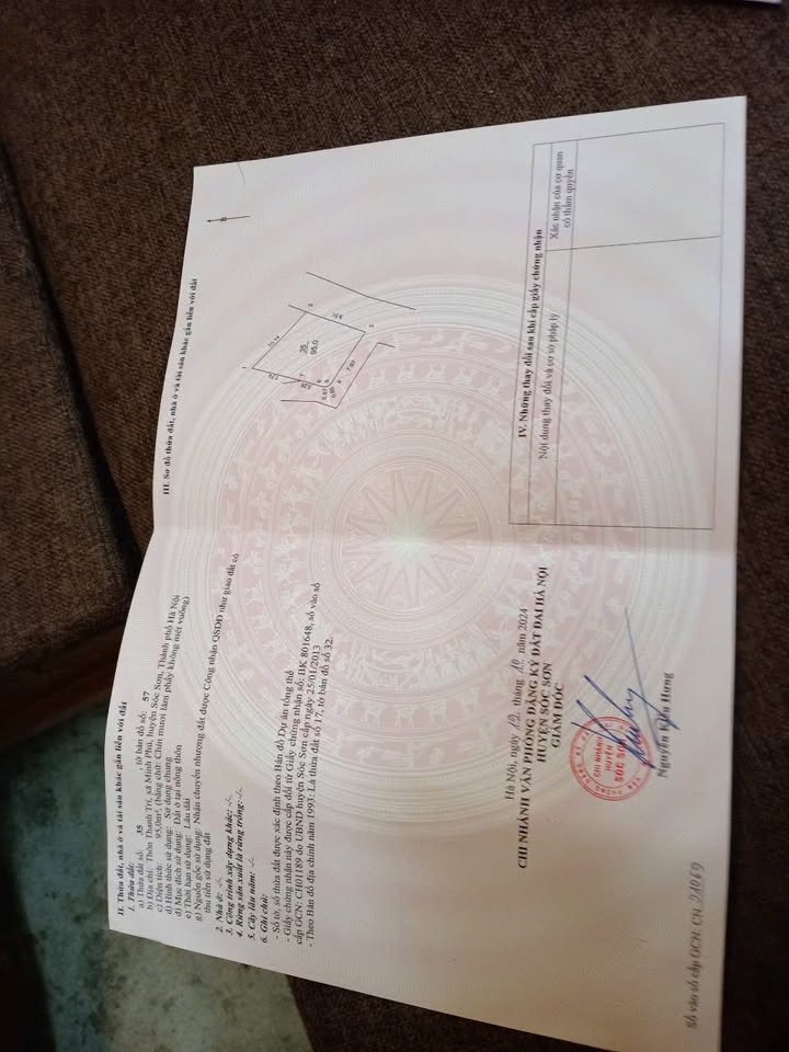 Đất nền Minh Phú Sóc Sơn 95m² giá 2 tỷ - Tiềm năng tăng giá cao!