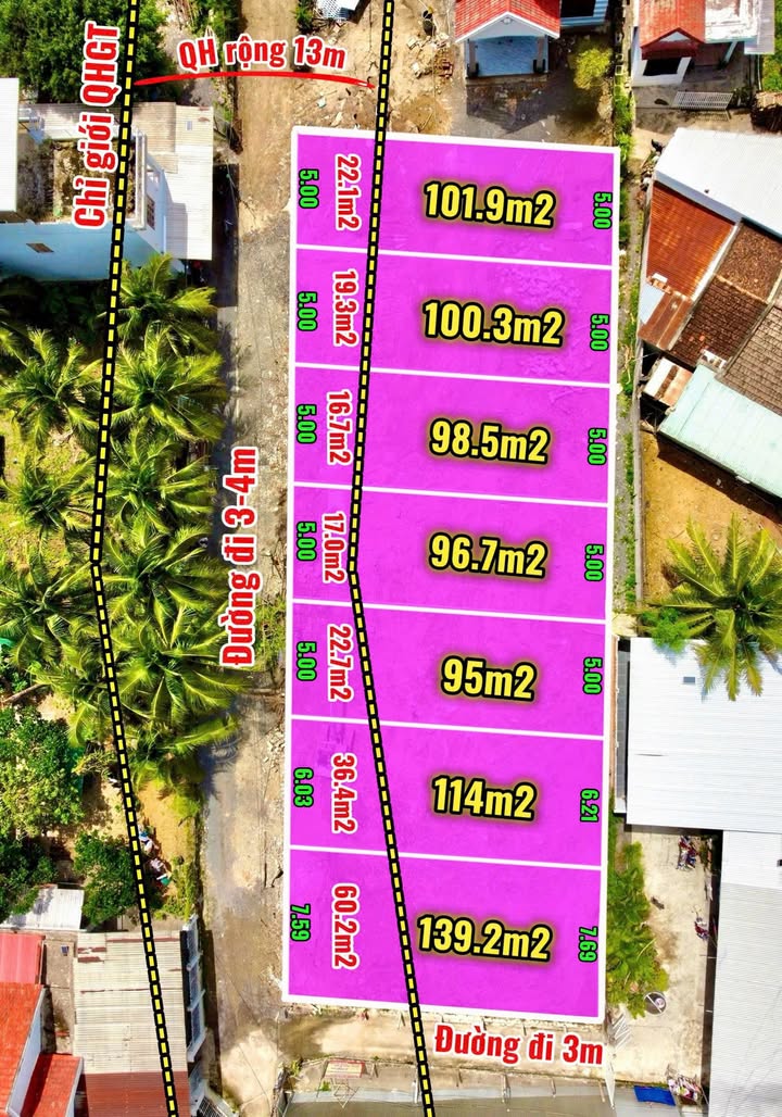 Đất nền Diên Khánh - Khánh Hòa 95-139m² giá chỉ từ 1.156 tỷ - Đầu tư sinh lời ngay!