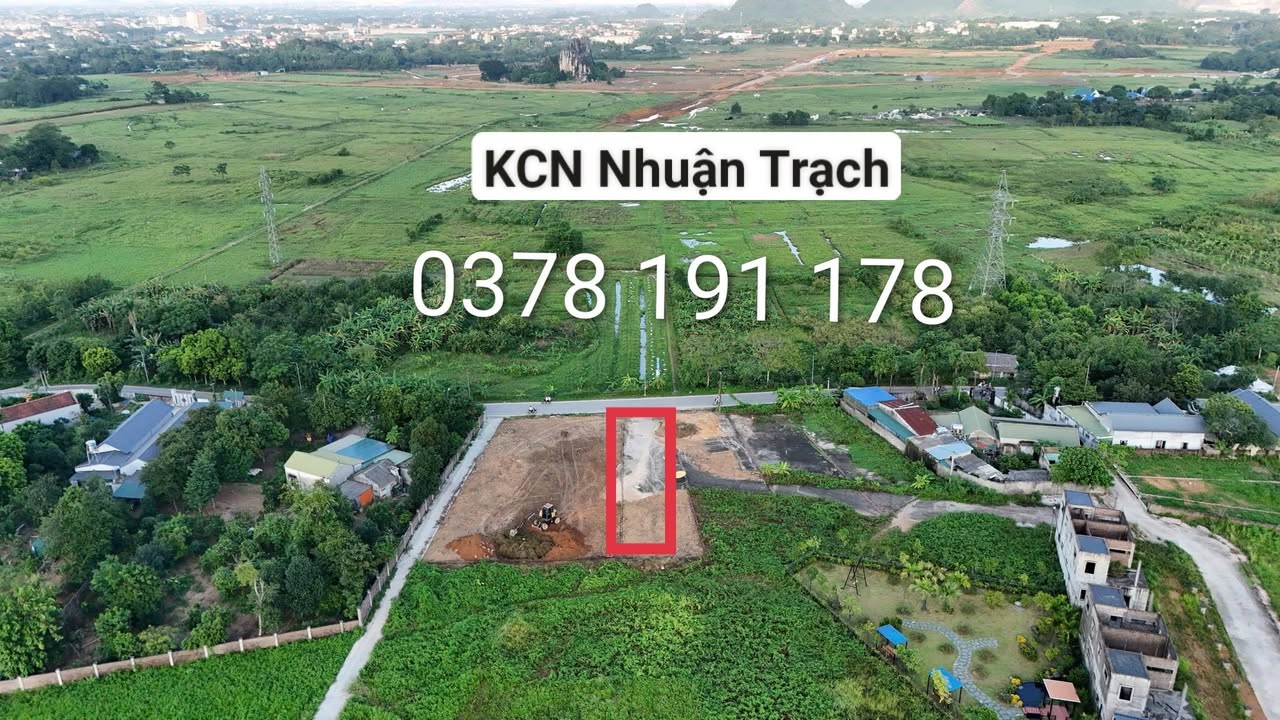 Đất thổ cư Nhuận Trạch 410m² giá 7.179 tỷ - Cơ hội đầu tư vàng!
