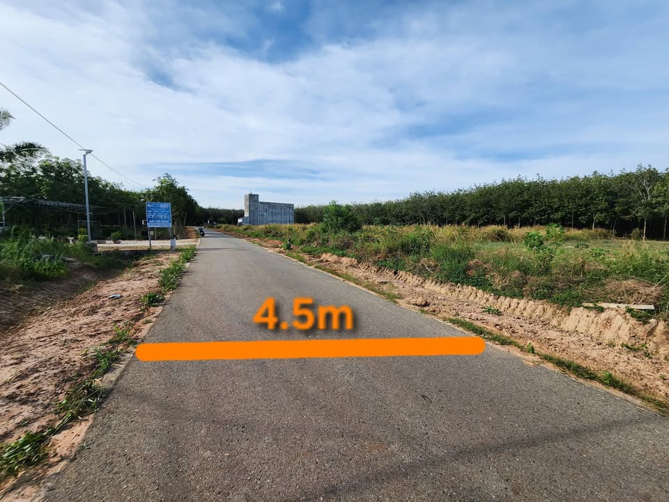 Đất nền Dầu Tiếng 1101m² giá thỏa thuận - Nở hậu 21m hướng Hồ Dầu Tiếng