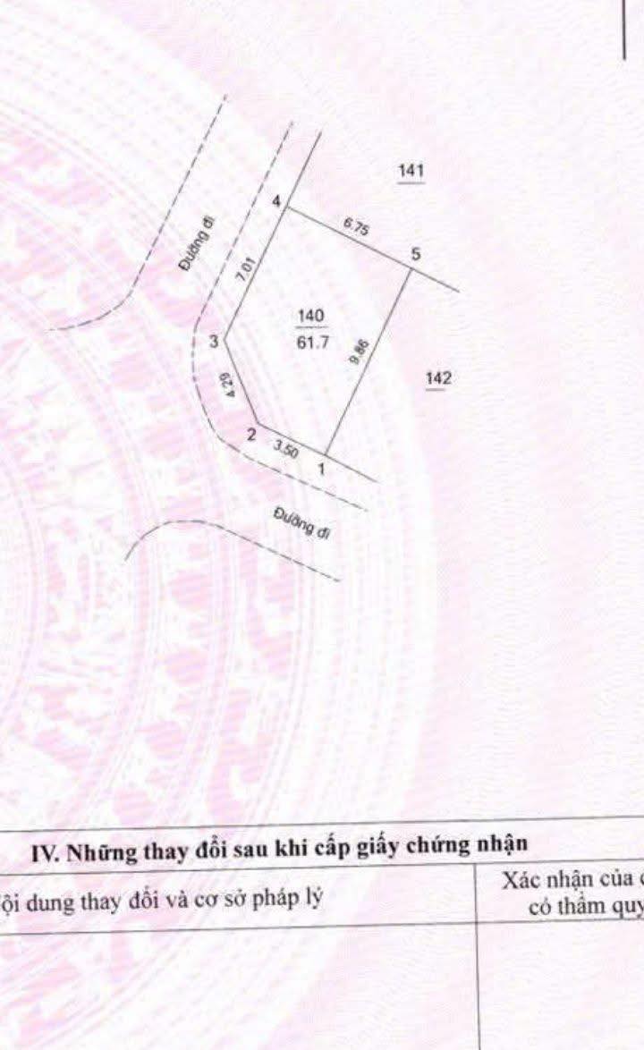 Đất dịch vụ Trạm Trôi, Hoài Đức, Hà Nội 61.7m² - Đầu tư sinh lời ngay!