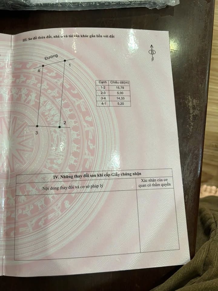 Đất thổ cư Hương Canh 75m² giá 2 tỷ - Cơ hội đầu tư hiếm có!