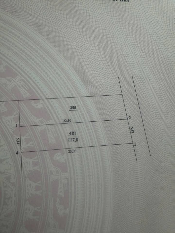 Đất nền Chương Dương Thường Tín 117m² giá 4.675 tỷ - Vị trí đắc địa, tiềm năng tăng giá cao!