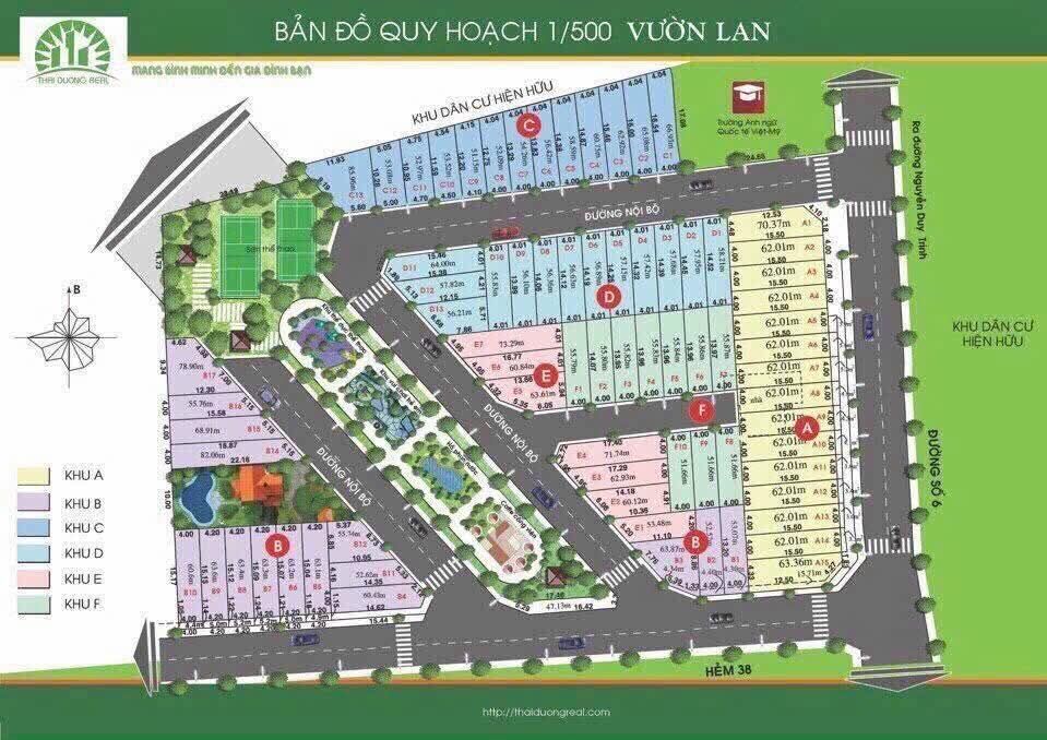 Đất nền Vườn Lan Thủ Đức 53m² giá 3.45 tỷ - Đường thông xe hơi rộng rãi!