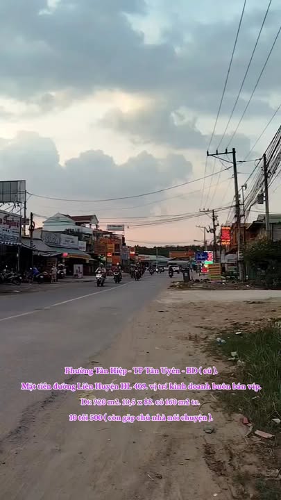 FrontHouse mặt tiền đường Liên Huyện HL 409, Tân Hiệp 880m² giá 10.5 tỷ - Vị trí kinh doanh đắc địa!