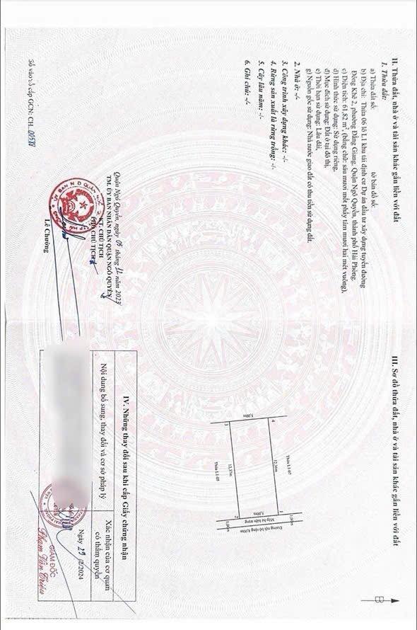 Đất nền đẹp tại Đông Khê, Hải Phòng 61m² giá 9.054 tỷ - Vị trí đắc địa ngay cổng Đại học Y