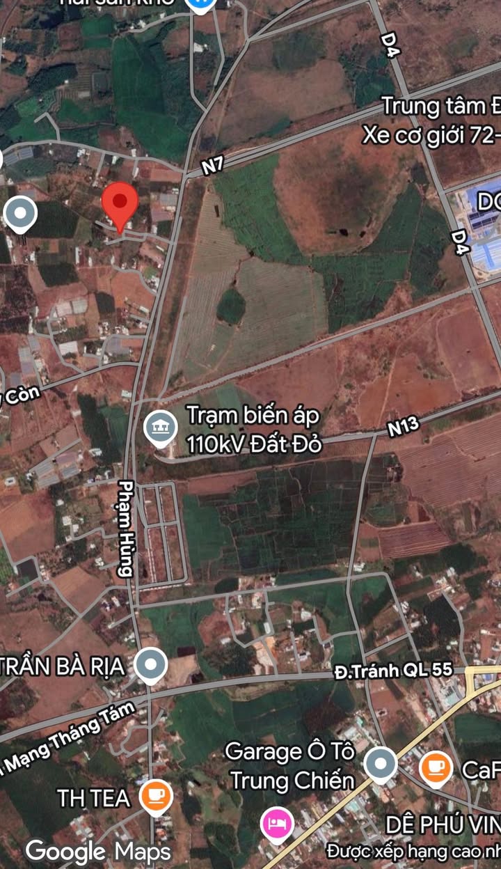 Đất nền Phú Mỹ Bà Rịa - Vũng Tàu 80m² giá 700 triệu - Sổ đỏ chính chủ ngay mặt tiền Phạm Hùng!