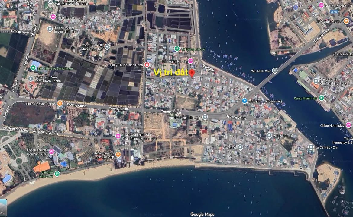 Đất biển 135m² 2 mặt tiền Ninh Chử - Giá 1.95 tỷ, đầu tư sinh lời!