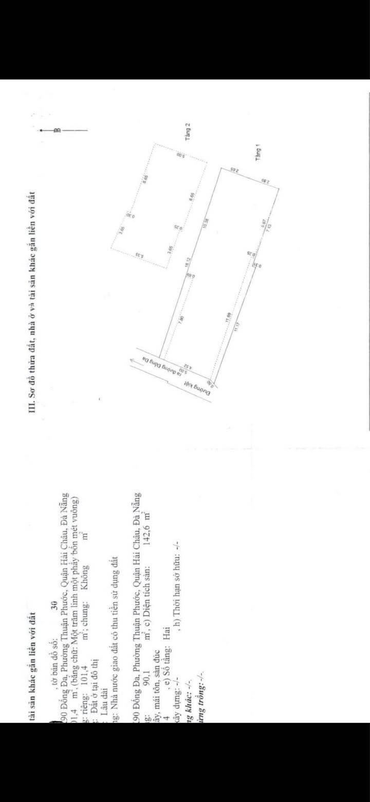 Nhà 2 tầng Đống Đa, Hải Châu, 101m² giá 5 tỷ - Vị trí trung tâm thuận lợi!