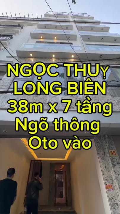 Nhà Ngọc Thụy Long Biên 37m² giá thỏa thuận - Thiết kế hiện đại, thang máy nhập khẩu!
