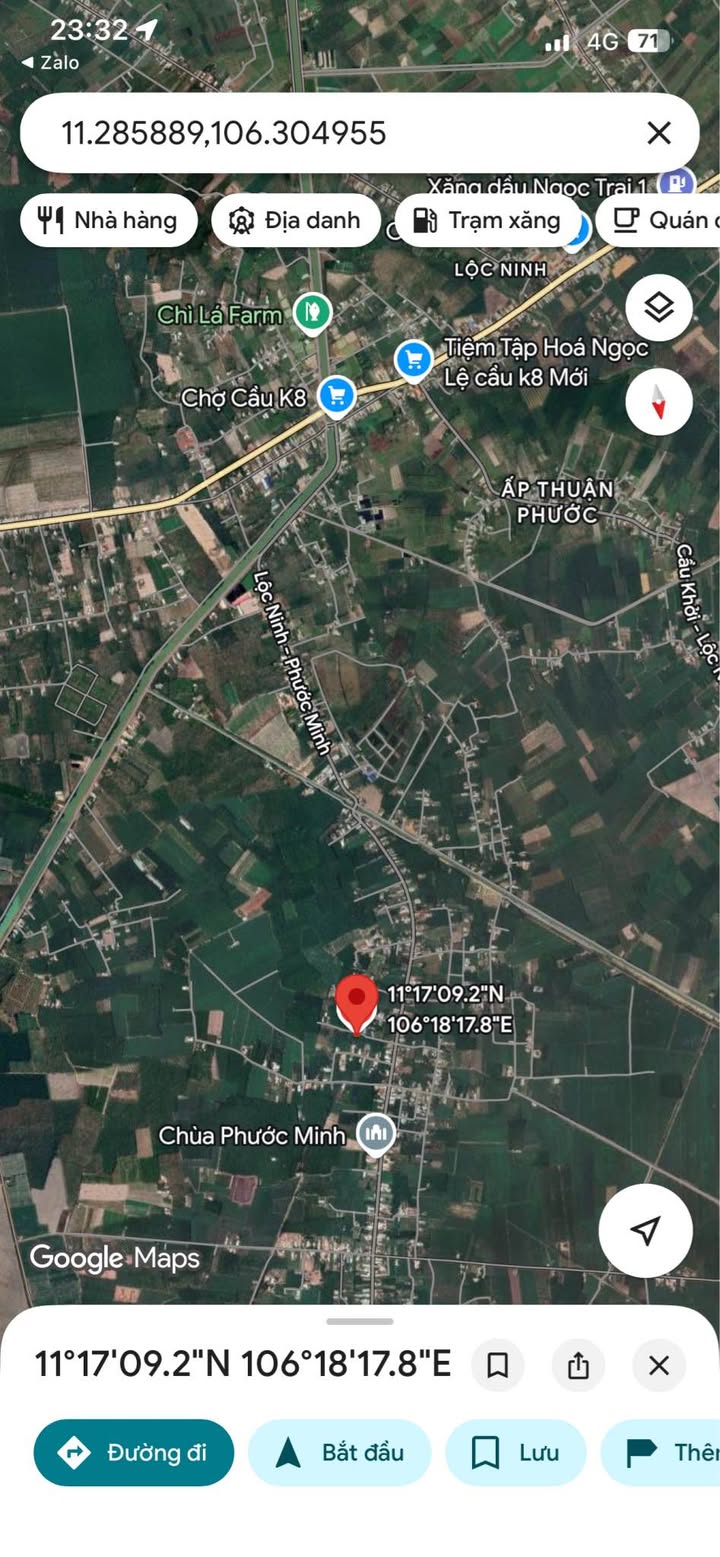 Đất nền Phước Minh, Dương Minh Châu 947m² giá 400 triệu - Cơ hội đầu tư tuyệt vời!