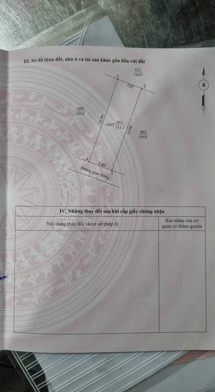 Đất thổ cư Hợp Tiến 113m² giá 350 triệu - Đầu tư sinh lời tốt!