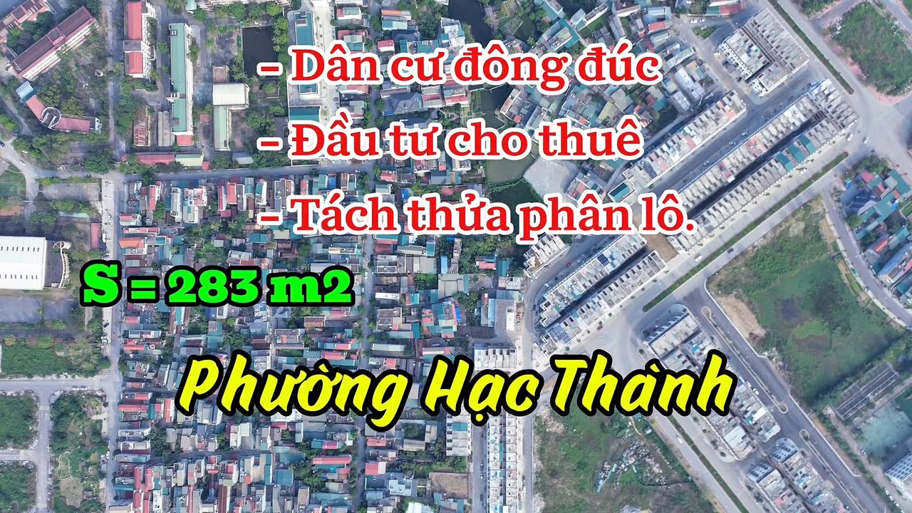 Dãy trọ 15 phòng tại TP Thanh Hóa 282m² - Thu nhập ổn định 20 triệu/tháng!