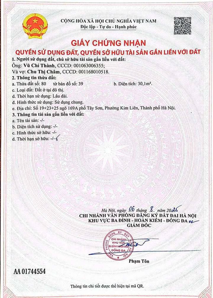Bán gấp FrontHouse mặt phố Tây Sơn Đống Đa 30m² giá 20.5 tỷ - Kinh doanh siêu lợi nhuận!