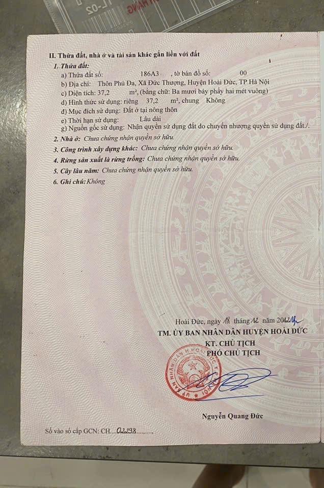 Nhà 4 tầng tại Đức Thượng, Hoài Đức 37m² giá 3.72 tỷ - Sẵn sàng vào ở ngay!