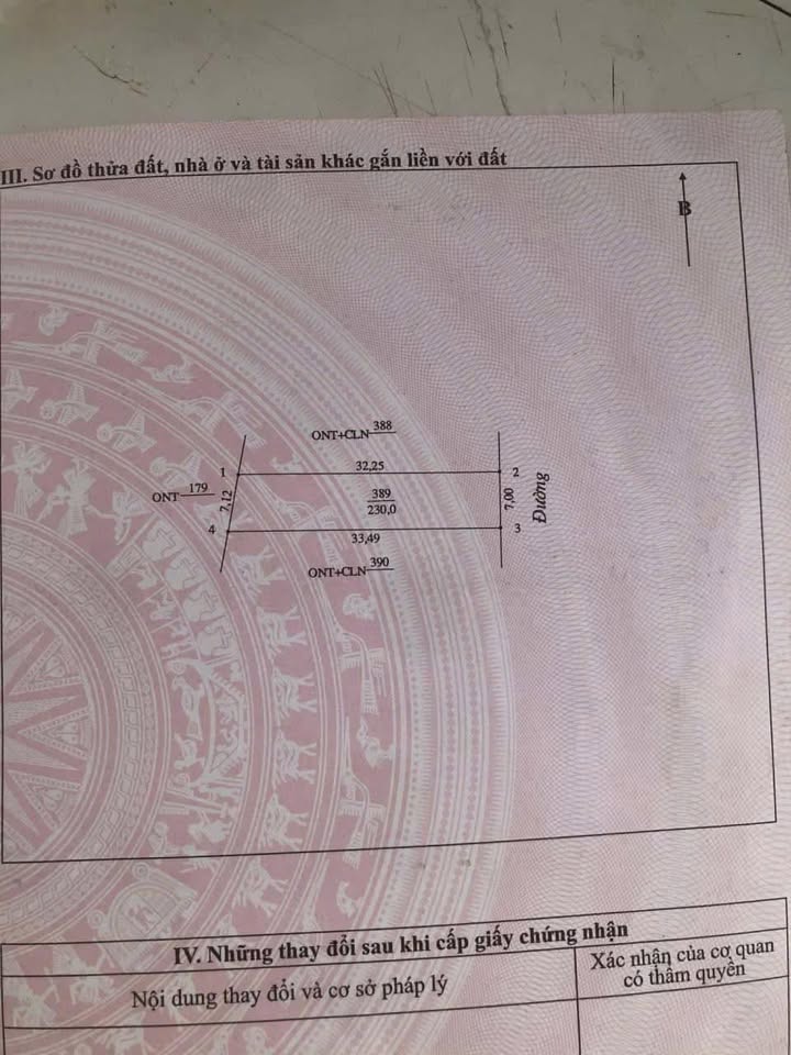 Đất nền Nghi Văn 230m² giá 300 triệu - Sổ đỏ chính chủ, vị trí đẹp!