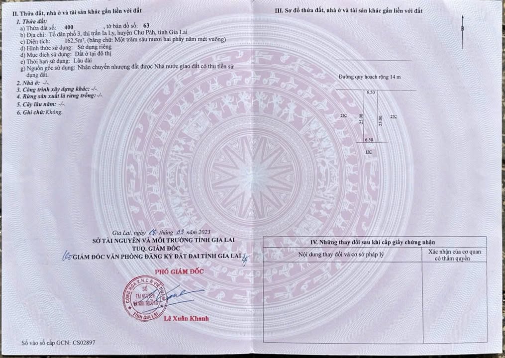 Đất ở trung tâm Ia Ly 162,5m² - Cơ hội đầu tư tuyệt vời!