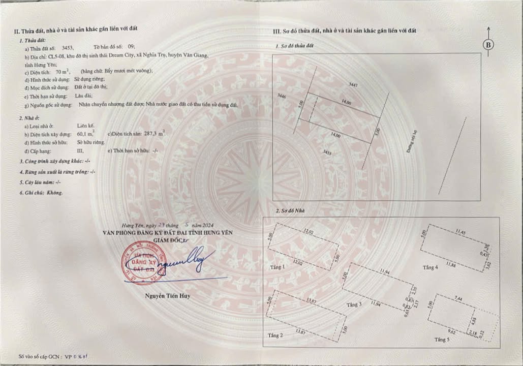 Shophouse Vinhome Ocean Park 2 Hưng Yên 70m² giá 11 tỷ - Mặt đường 20m thuận lợi kinh doanh!