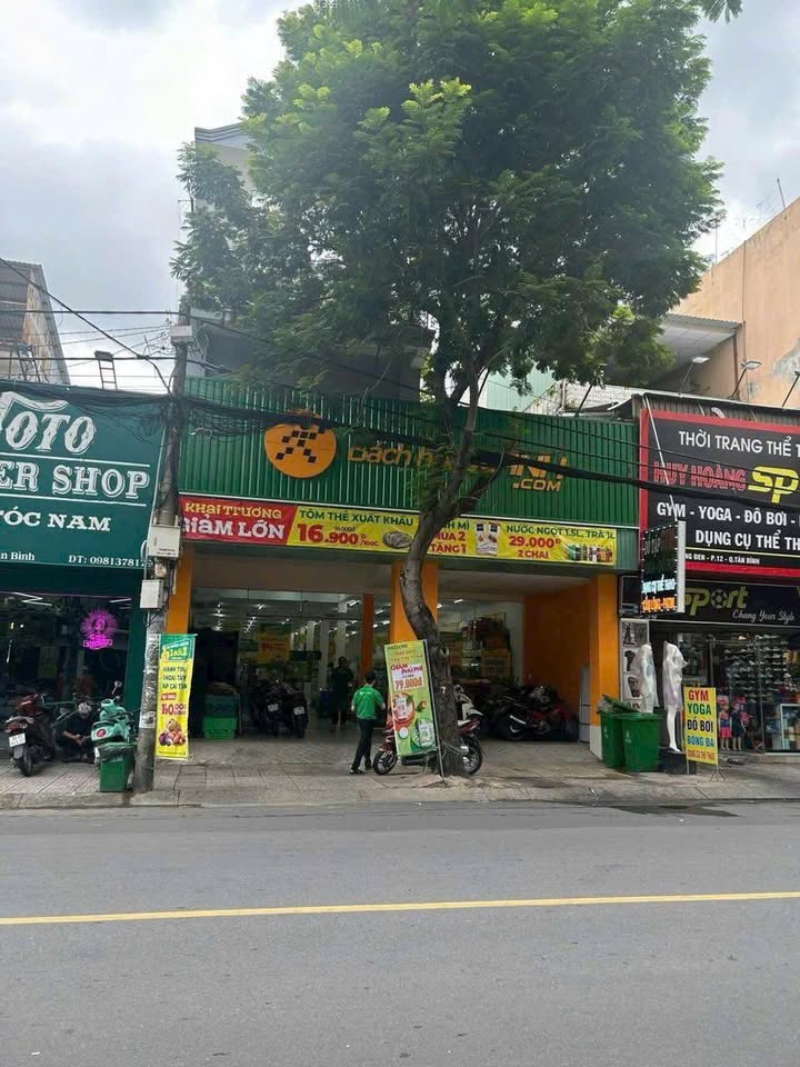 FrontHouse 2 mặt tiền Đồng Đen Tân Bình 290m² giá 60 tỷ - Hợp đồng thuê Bách Hóa Xanh 80 triệu/tháng!