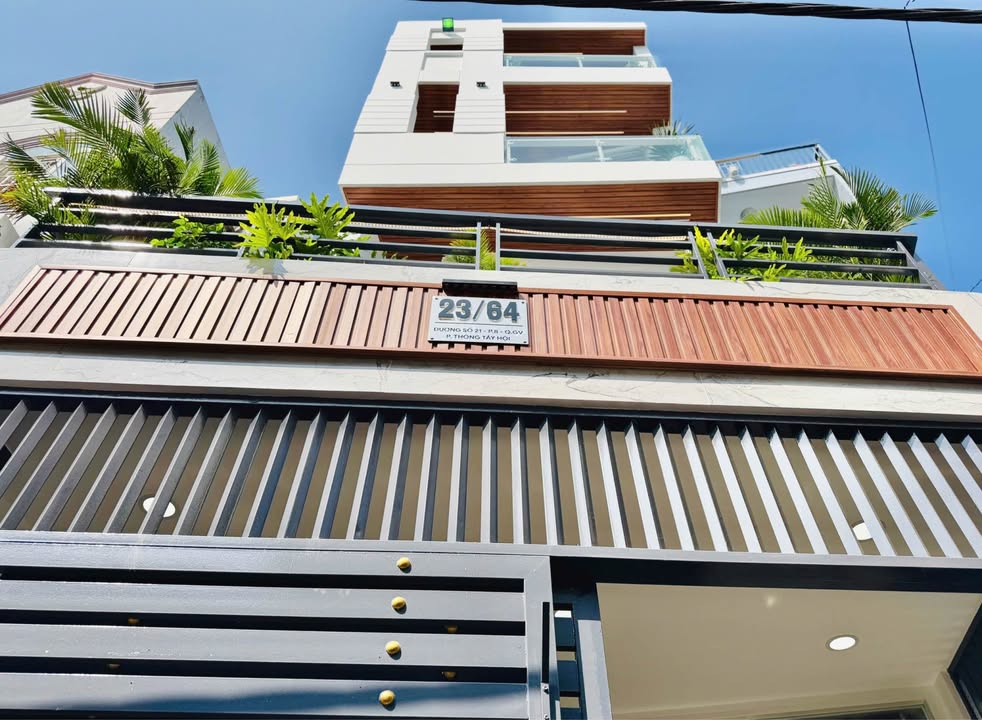 Nhà phố Gò Vấp 44m² giá 7.6 tỷ - Thương lượng nhẹ, nội thất cao cấp!