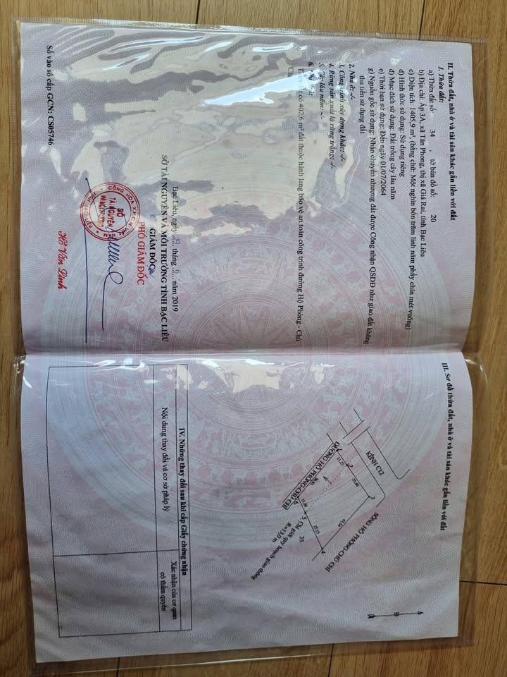 Đất nền mặt tiền Hộ Phòng, xã Tân Phong, 36m² - Giá chỉ 30 triệu/m²!