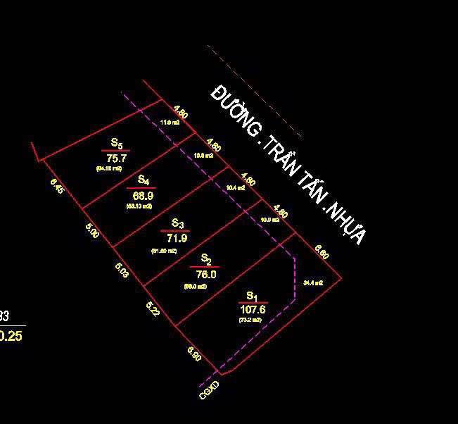 Đất nền đường Trần Tấn, phường Hưng Lộc, 87m² giá 4 tỷ - Vị trí đẹp, đầu tư sinh lời!