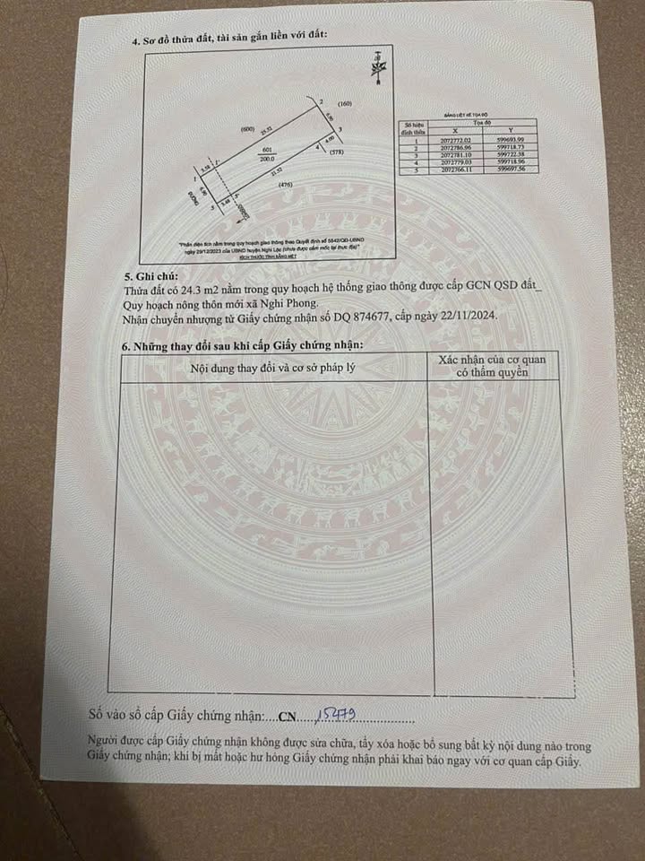 Đất thổ cư Nghi Phong 200m² giá 5.1 tỷ - Đường nhựa 10m, giao thông thuận tiện!