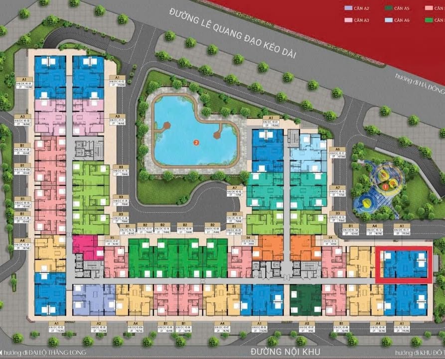 Căn hộ FLC Hausman Đại Mỗ 115m² giá 12.765 tỷ - Hàng hiếm, view đẹp!