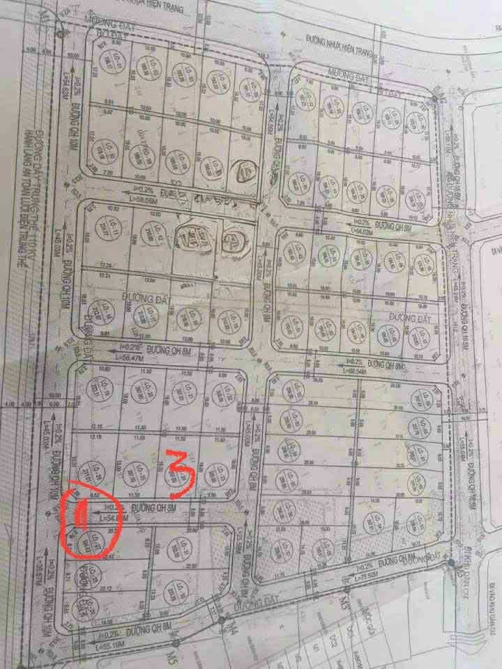 Đất đấu giá x1 Nam Giang 207m² giá 3 tỷ - Hướng Đông mát mẻ!