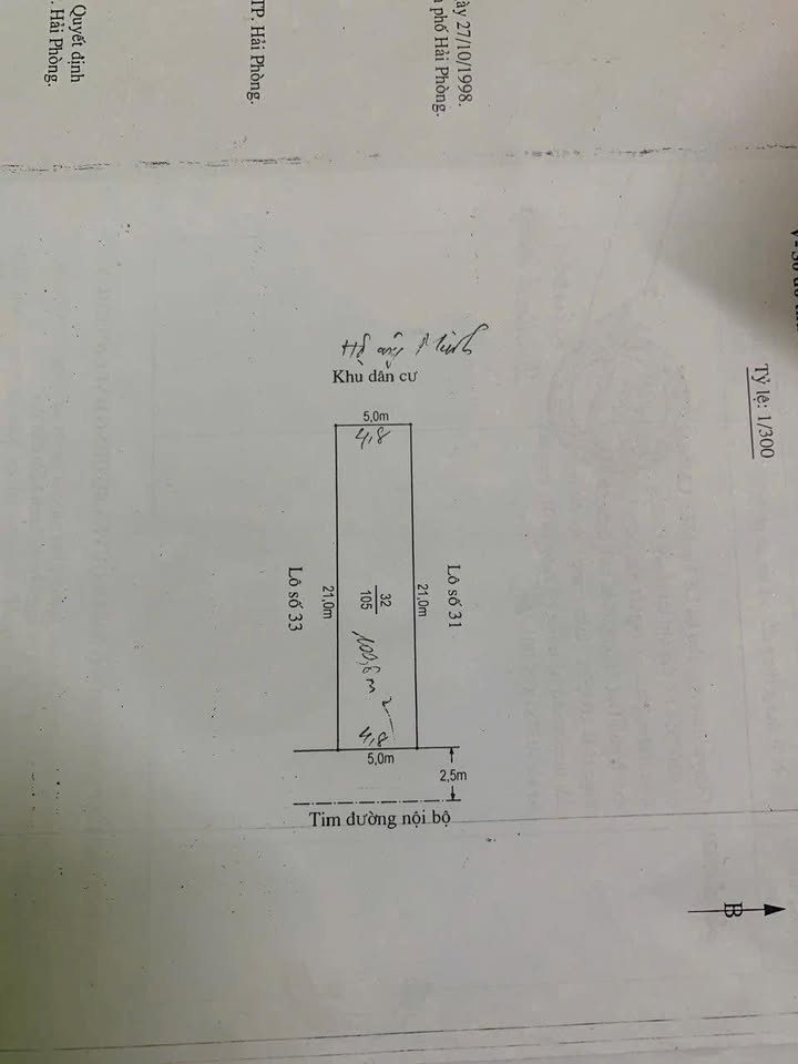 Đất nền Cái Tắt, An Đồng 105m² giá 4.6 tỷ - Cơ hội đầu tư hấp dẫn!