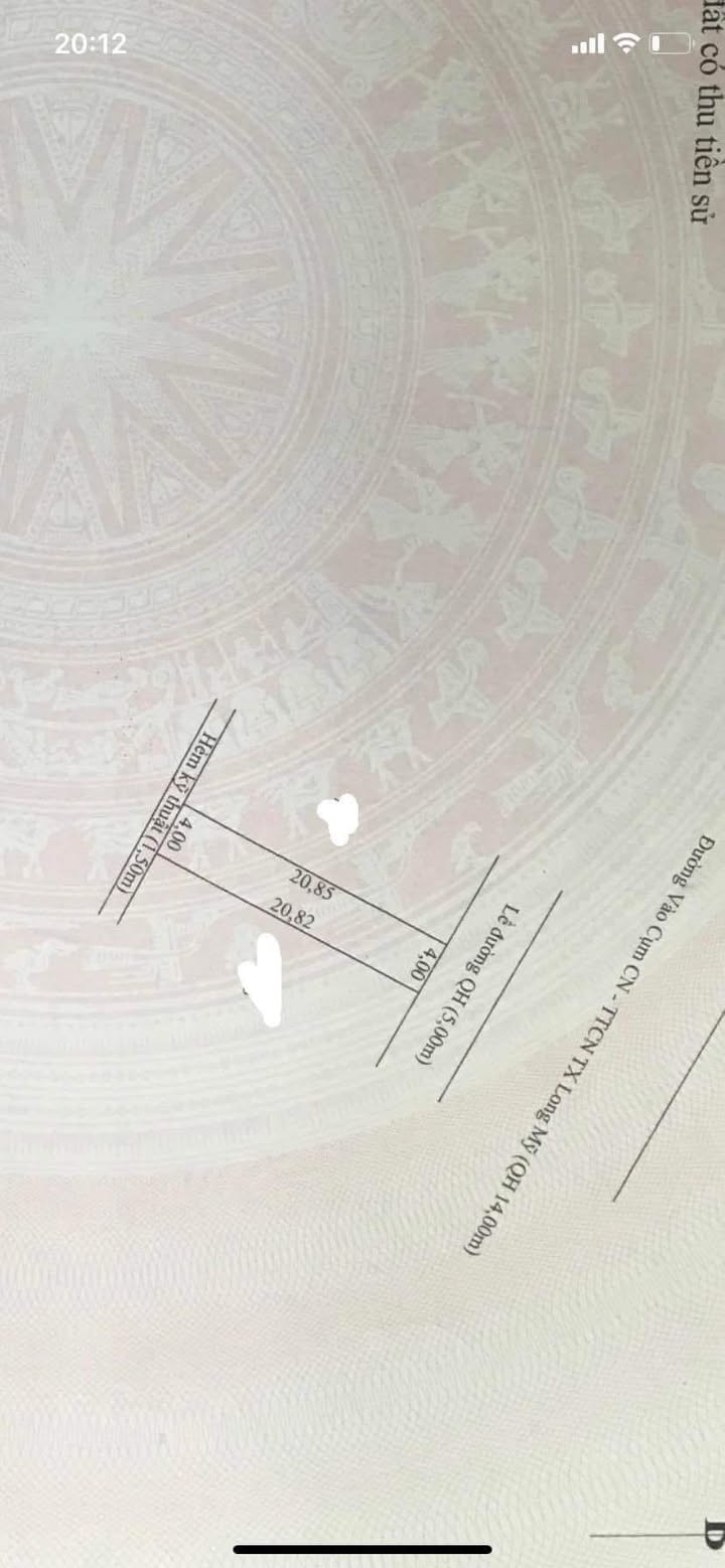 Đất thổ cư 83.3m² tại phường Thuận An, Hậu Giang - Cách chợ chỉ 1km!