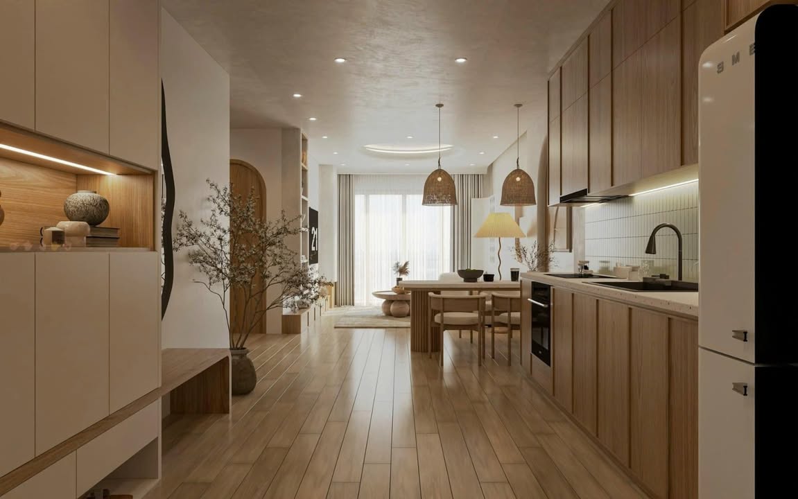 Căn hộ 3 phòng ngủ Yên Hòa, Cầu Giấy 73m² giá 6 tỷ - Nội thất full, view đẹp!