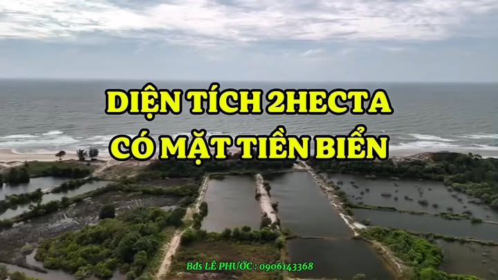 Đất mặt tiền biển Tân Thắng, Bình Thuận 16.000m² giá 19 tỷ - Cơ hội đầu tư tuyệt vời!