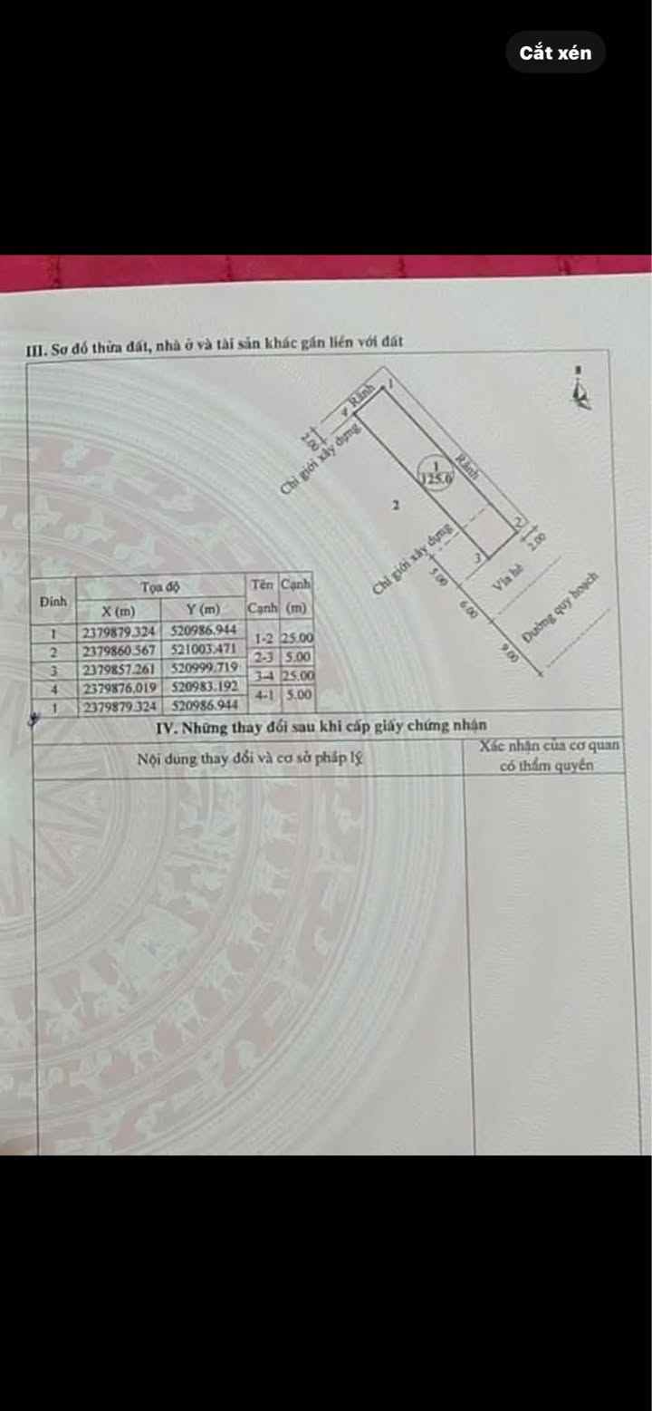 Đất nền Tái định cư Hồng Kỳ Móng Cái 125m² giá 2.1 tỷ - Cơ hội đầu tư không thể bỏ lỡ!