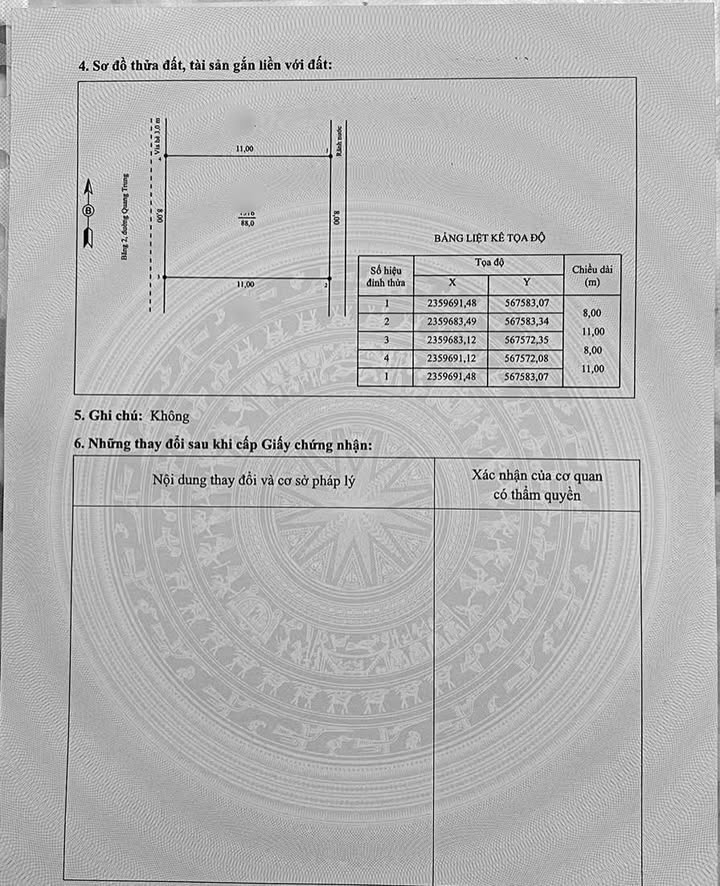 Đất nền kinh doanh Dữu Lâu, Việt Trì 88m² - Mặt tiền 8m, giá chỉ 6x triệu/m²!