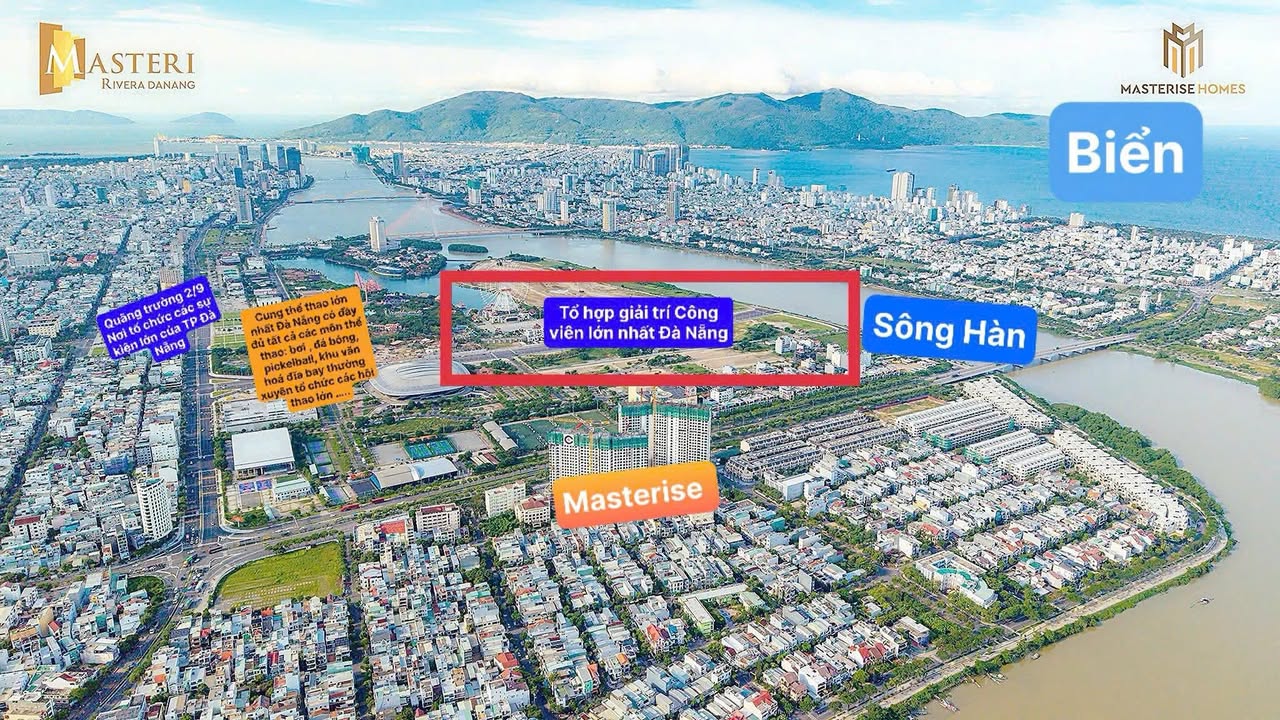 Căn hộ Masteri Rivera Đà Nẵng 76m² giá 6 tỷ - Cơ hội đầu tư không thể bỏ lỡ!