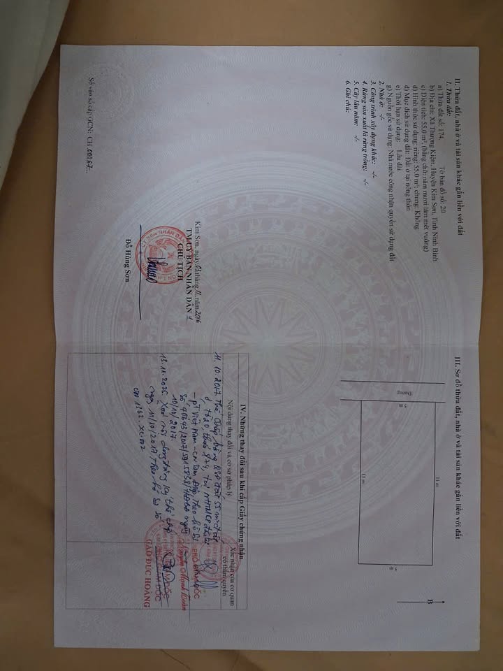 Nhà 2 tầng chính chủ tại Thượng Kiệm, Kim Sơn - Diện tích 55m², giá thỏa thuận!