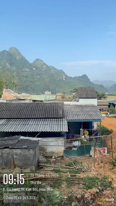 Đất nền xã Đú Sáng, Kim Bôi 2800m² giá 1 tỷ - Mặt tiền đường bê tông rộng rãi!