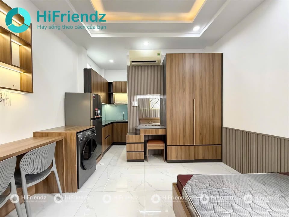 Studio cho thuê tại Bình Thạnh 449/6 Lê Quang Định - Nội thất đầy đủ, giá thỏa thuận!