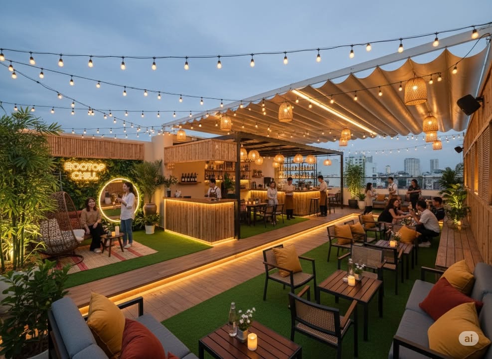 Shophouse cho thuê 34 Tiền Giang, quận Tân Bình, 170m² - Không gian rooftop đẳng cấp!