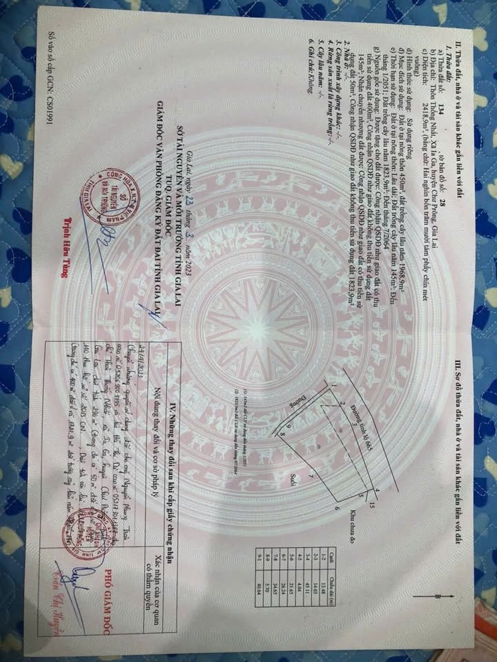 Đất nền 2418m² xã Ia Ga, Chư Prông, Gia Lai - Mặt tiền 65m, giá 77.8 tỷ!