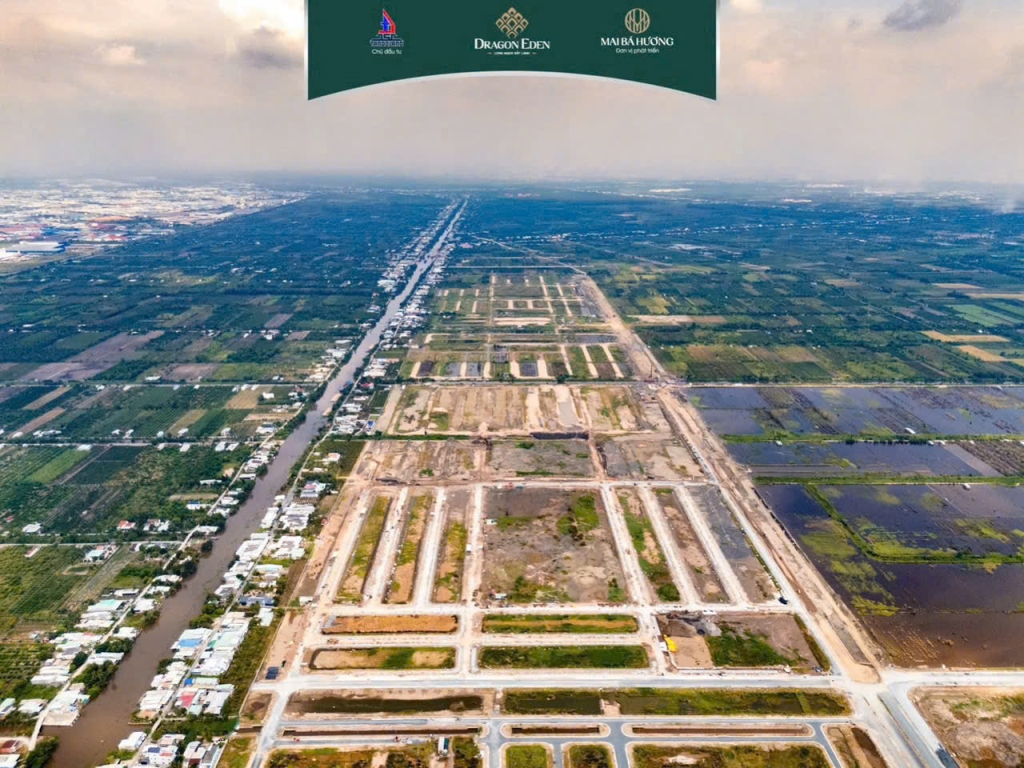 Đất nền Dragon Eden Bình Chánh 90m² giá 2 tỷ - Ngân hàng hỗ trợ lãi suất 0% đến 18 tháng!