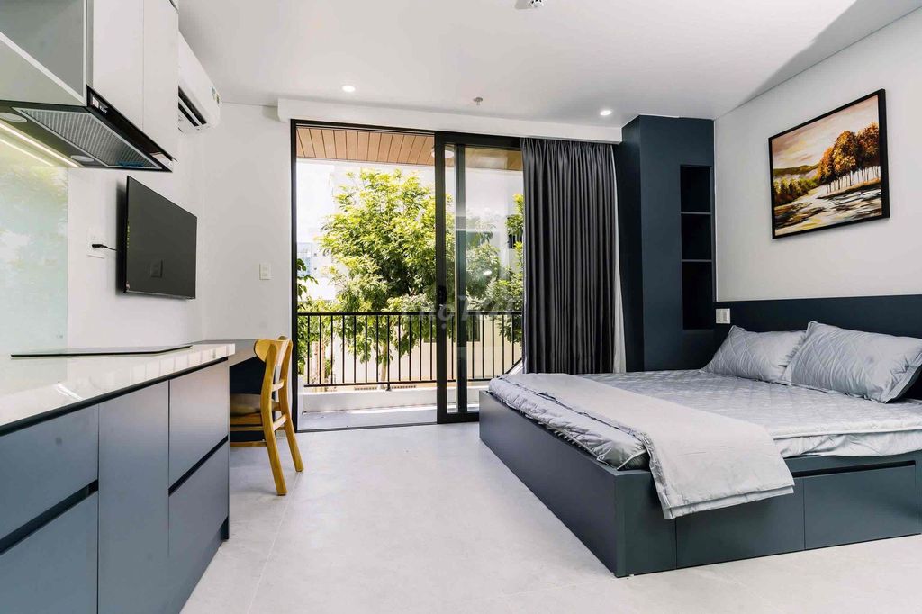 Căn hộ cho thuê Hải Châu 30m² giá 7.5 triệu - Full nội thất, vào ở ngay!