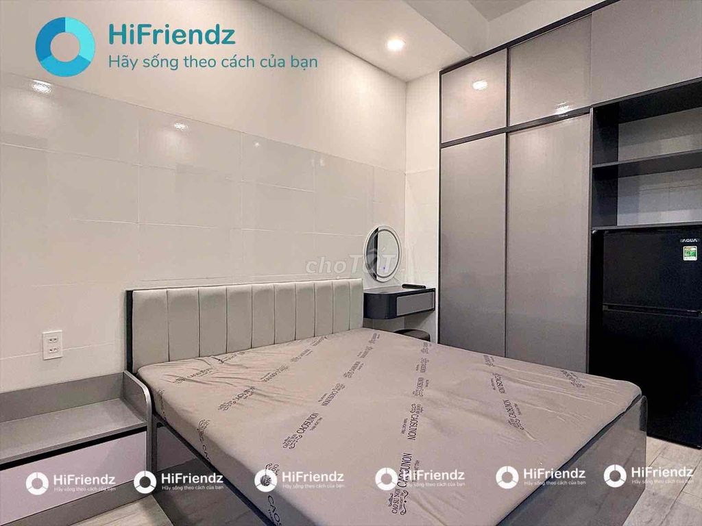 Căn hộ cao cấp Gò Vấp 25m² giá 5.3 triệu - Giờ giấc tự do, nội thất mới!