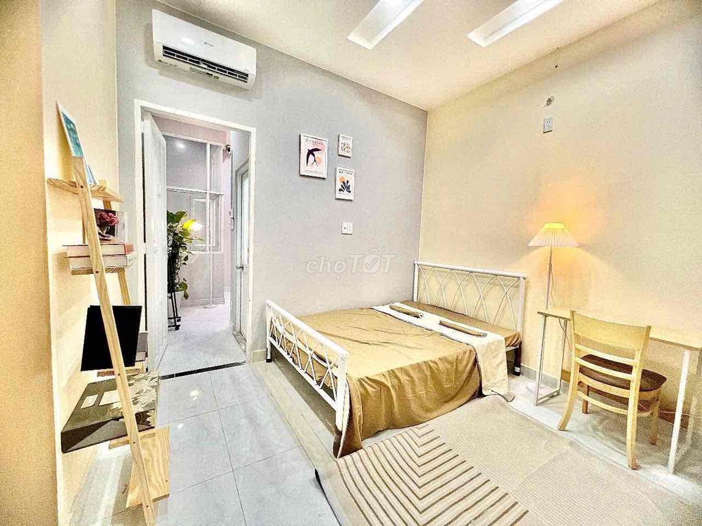 Căn hộ 1PN Nguyễn Tri Phương 30m² giá 5.5 triệu - Full nội thất tiện nghi!