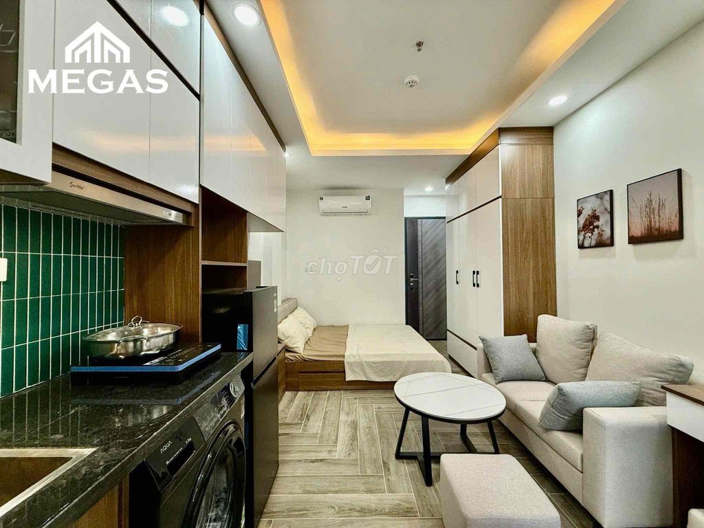 Căn hộ studio Hồ Tùng Mậu 350m² giá 6 triệu - Full nội thất tiện nghi ngay ga Cầu Diễn!