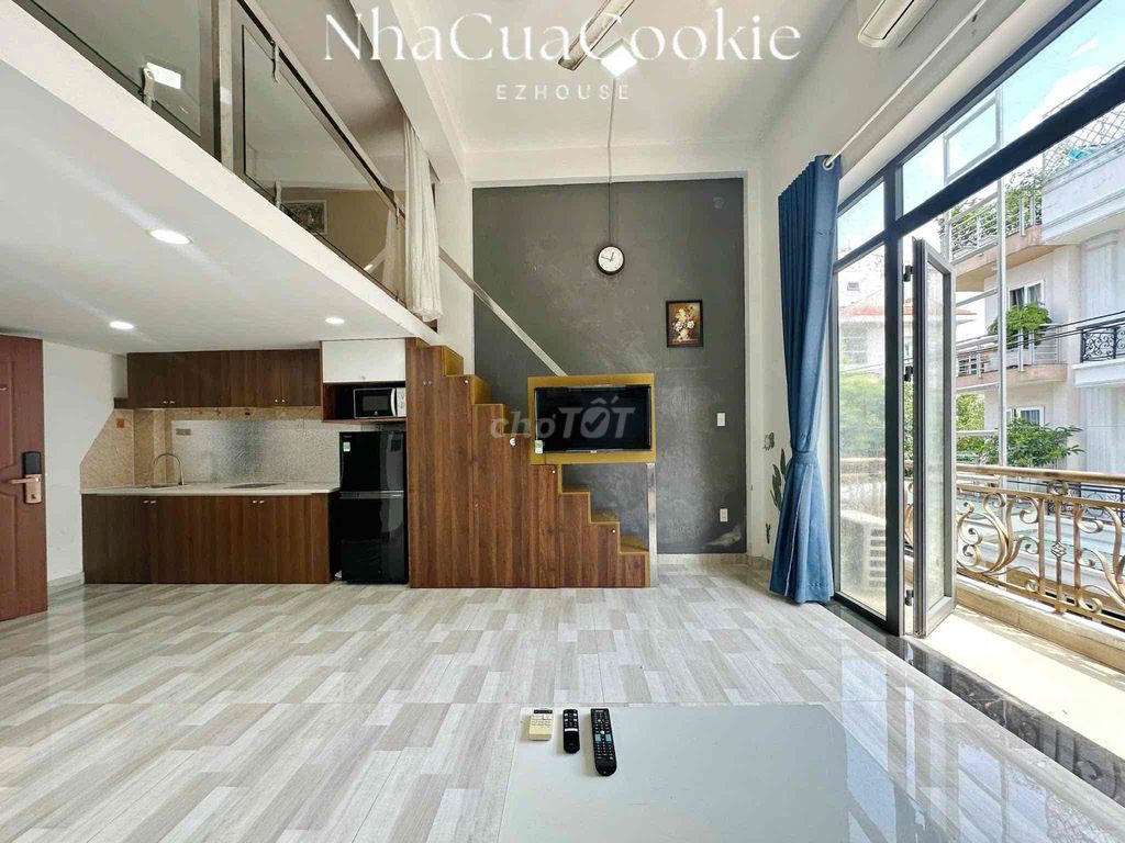 Căn hộ Duplex Bạch Đằng Tân Bình 45m² giá chỉ 7 triệu - Full nội thất, thoáng mát gần sân bay!
